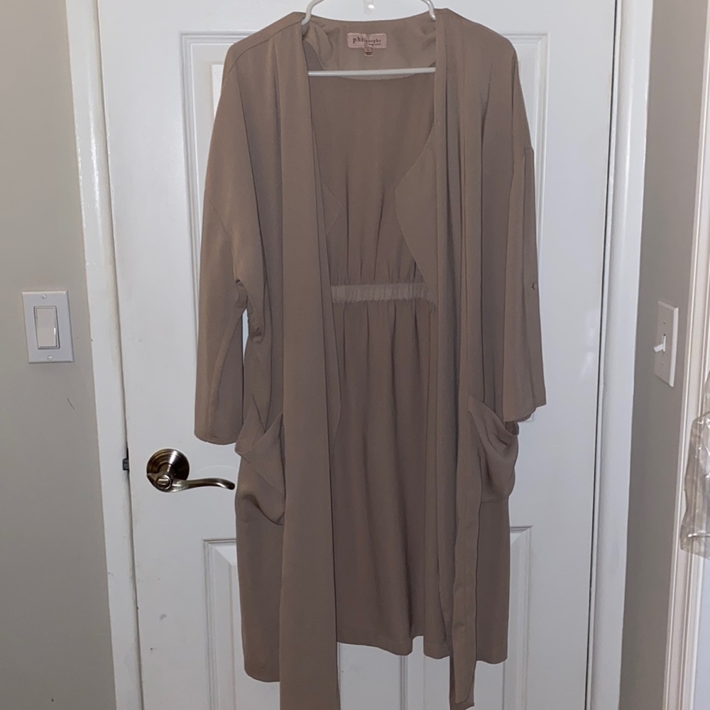 Philosophy light weight coat